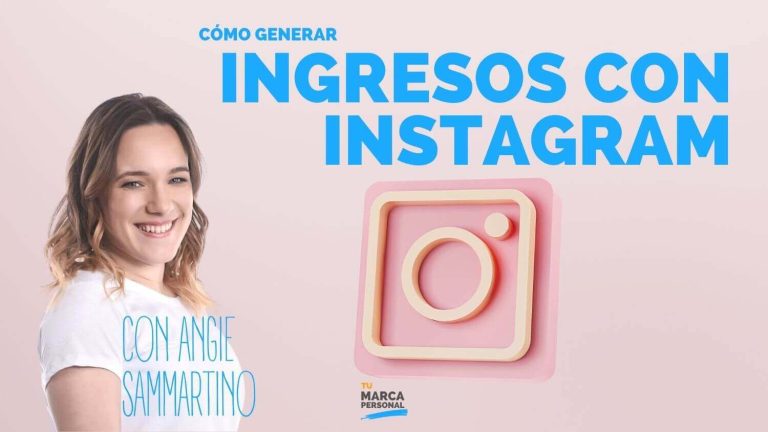 Cómo generar Ingresos en Instagram (con Angie Sammartino)