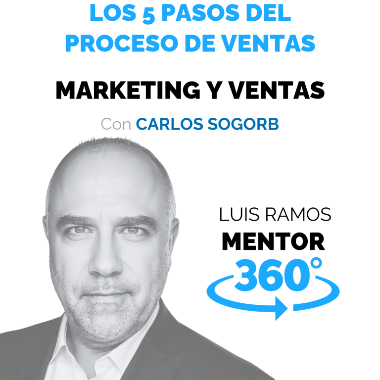 Los 5 pasos del proceso de ventas, con Carlos Sogorb — MENTOR360