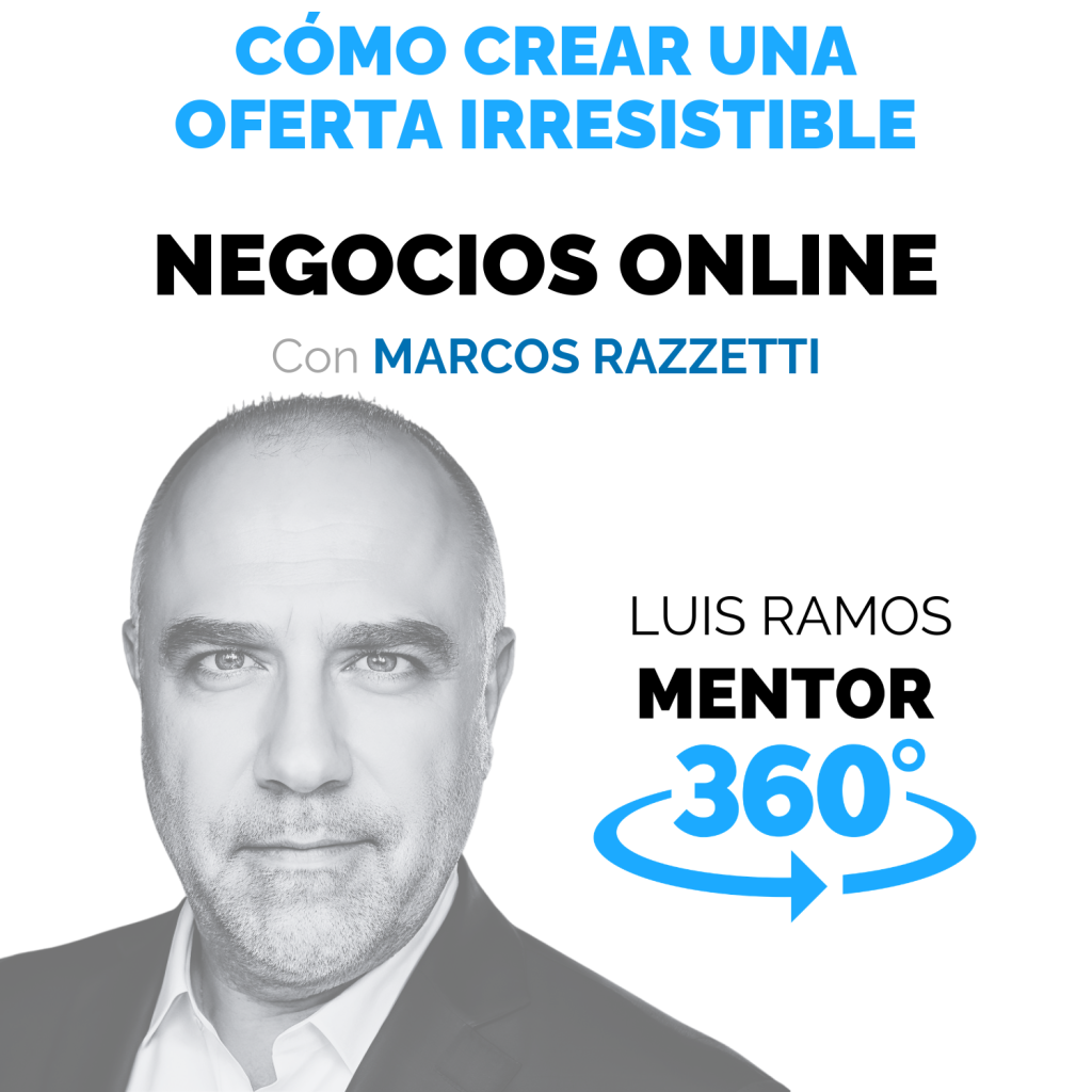 Portada del episodio Cómo crear una oferta irresistible, con Marcos Razzetti