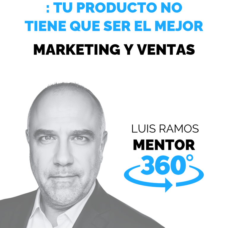 El sistema importa más que el producto perfecto — MENTOR360