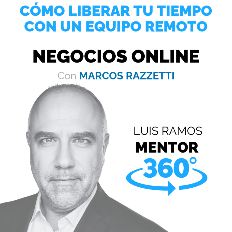 Libera tu tiempo con sistemas y equipo, con Marcos Razzetti — MENTOR360