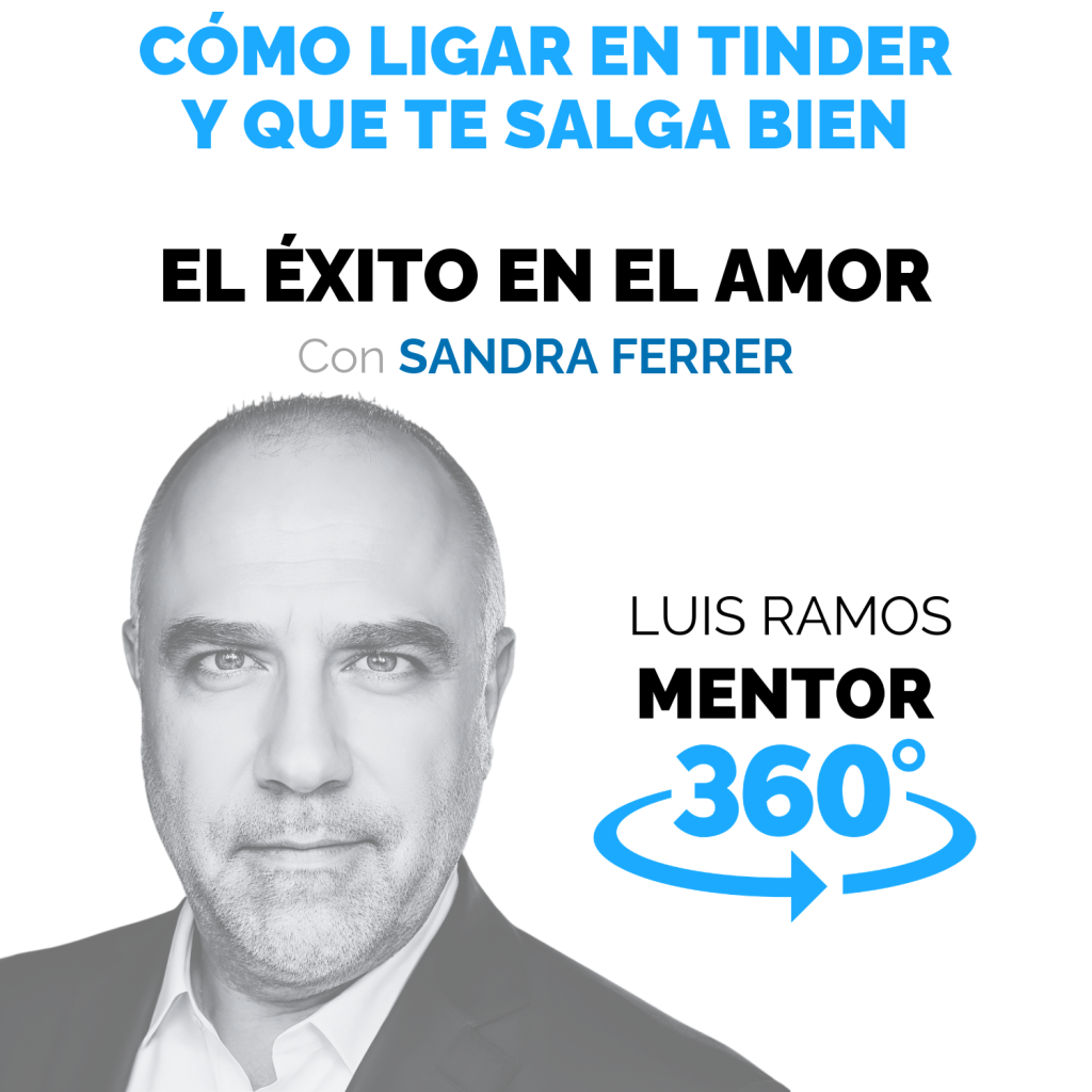 Portada del episodio Cómo ligar en Tinder y que te salga bien, con Sandra Ferrer