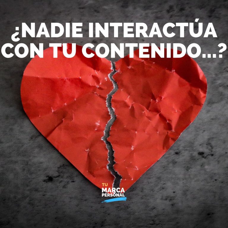 ¿Nadie interactúa con tu Contenido? Haz esto