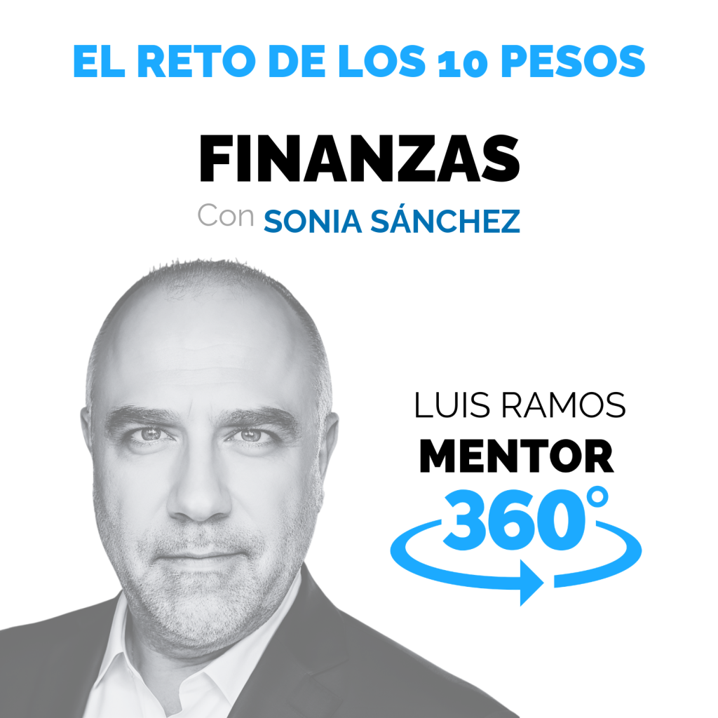 Portada del episodio «El reto de los 10 pesos», con Sonia Sánchez Escuer