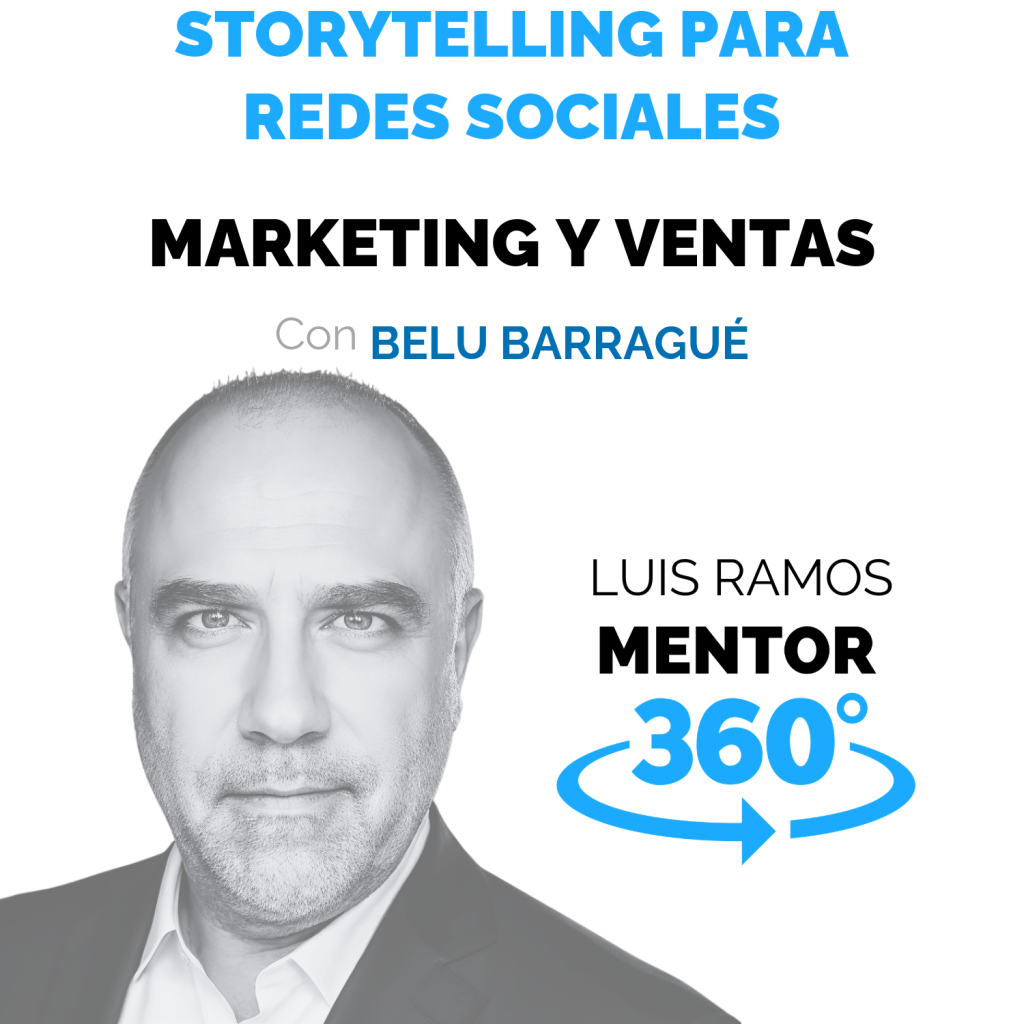 Portada del episodio Storytelling para redes sociales, con Belu Barragué