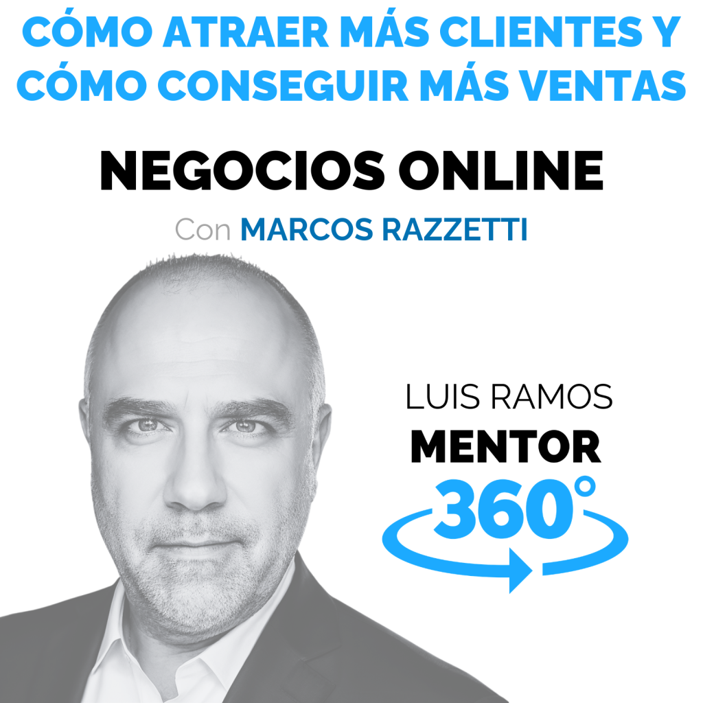Portada del episodio Cómo atraer más clientes y cerrar más ventas, con Marcos Razzetti