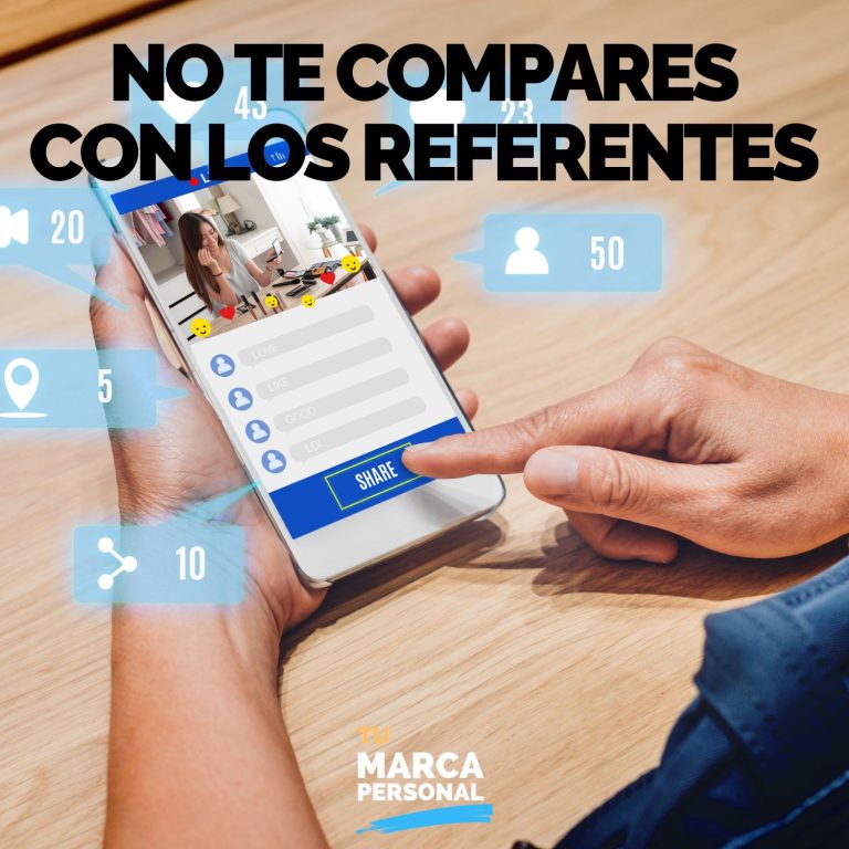 No te compares con los referentes — Tu Marca Personal